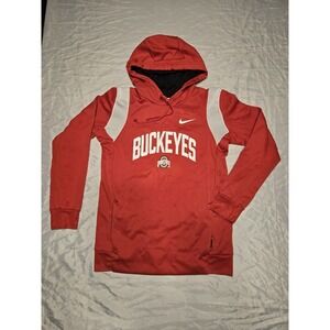 Ohio State Buckeyes On Field Football Sweatshirt Mens Small‎ Nike Therma Hoodie